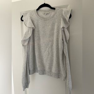 Rebecca Minkoff Cut Out Shoulder Sweatshirt